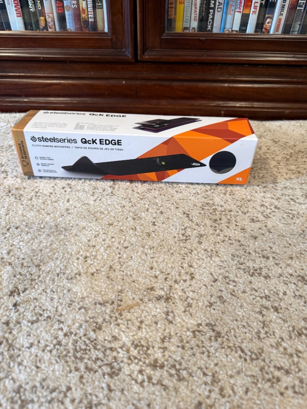 Steel series QCK edge, extra large cloth, gaming mouse pad